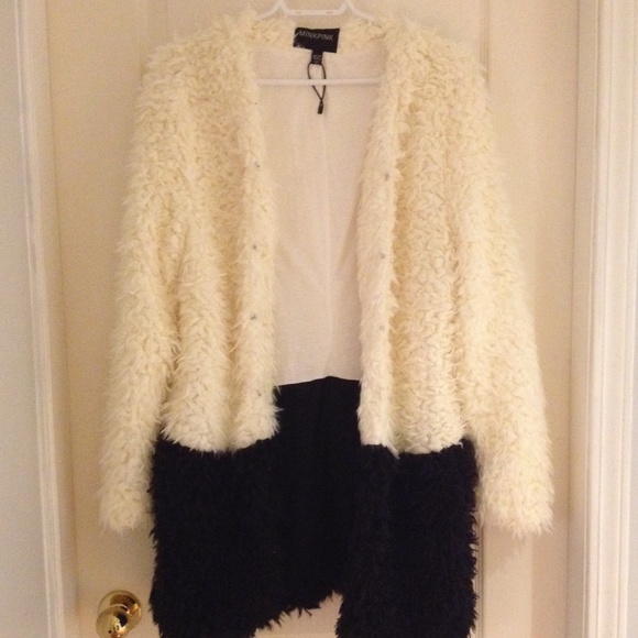 MINKPINK Color block Faux Fur Coat - Nasty Gal - Picture 4 of 4